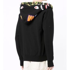 Bape camouflage full-zip hoodies 2 HOODS